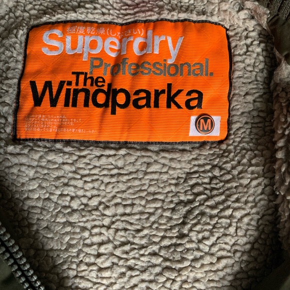 Olive Wind Parka Coat - Picture 2 of 5